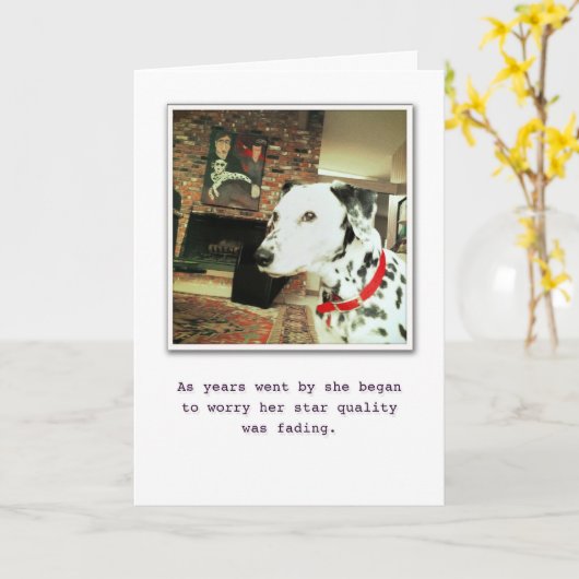 きらめくな誕生日 カード (黄色い花)