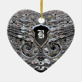 きらめくのビクトリア時代の人を均等にすること セラミックオーナメント