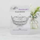 きらめくの銀製の王冠は球のプログラム・カードを与えます プログラム (スタンド正面)