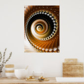 きらめくはかりで測 ポスター (キッチン)