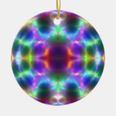 きらめくアートクリスマスオーナメント セラミックオーナメント (正面)