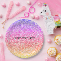 きらめくエレガントガーリーカラフル