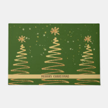 きらめくエレガントクリスマス感じの緑