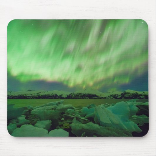 きらめくオーロラ マウスパッド (正面)