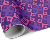 きらめくカラフルイニシャルのクリお洒落スマス ラッピングペーパー (ロールコーナー)