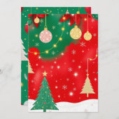 きらめくクリスマスエレガンスv2 シーズンカード (正面/裏面)