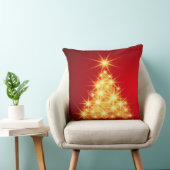 きらめくクリスマスツリー装飾用クッション クッション (椅子)