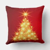 きらめくクリスマスツリー装飾用クッション クッション (裏面)