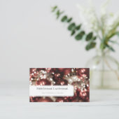 きらめくクリスマスボールフェスティバルイベント管理者 名刺 (スタンド正面)