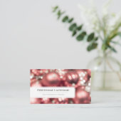 きらめくクリスマスボールフェスティバルイベント管理者 名刺 (スタンド正面)