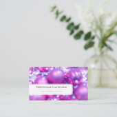 きらめくクリスマスボールフェスティバルイベント管理者 名刺 (スタンド正面)