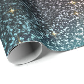 きらめくグリッターグラデーション(カラフルカラー) ラッピングペーパー (ロールコーナー)