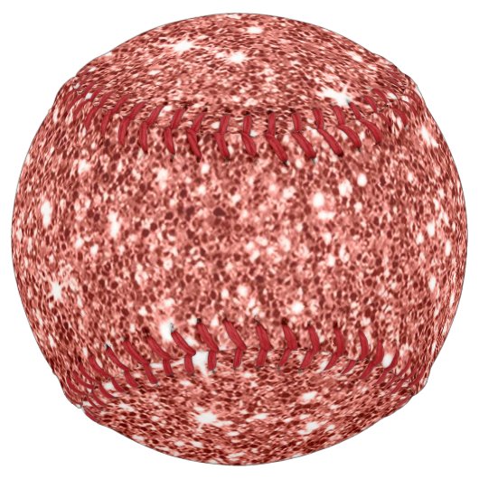 きらめくグリッタープリント ソフトボール (正面)