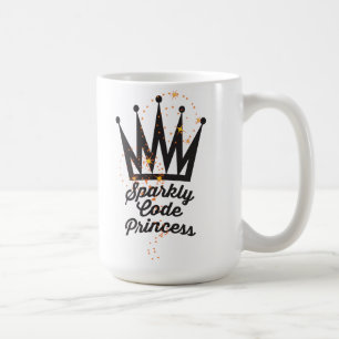 きらめくコードプリンセスのマグ コーヒーマグカップ