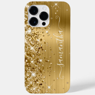 きらめくゴールドの華やかさ モダンガーリーなシグネチャーデザイン Case-Mate iPhone 14 PRO MAXケース