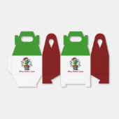 きらめくサボテンのクリスマス フェイバーボックス (折り畳みなし)