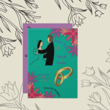 きらめくシャンパンきらめく紙結婚ズカード