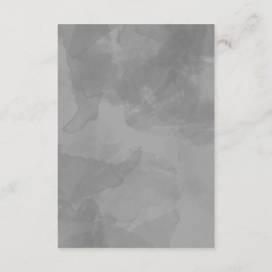 きらめくシルバーのロマンス:結婚私たちの詳細 エンクロージャーカード (裏面)