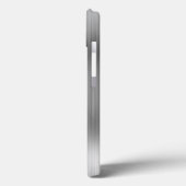 きらめくシルバーフォイル モダンガーリーなサイン Case-Mate iPhoneケース (裏面 / 左)