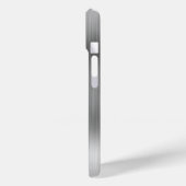 きらめくシルバーフォイル モダンガーリーなサイン Case-Mate iPhoneケース (裏面 / 左)