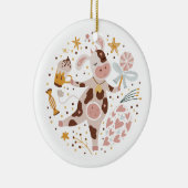 きらめくスターバストオーナメント セラミックオーナメント (右)