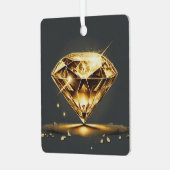 きらめくスマイル メタルオーナメント (正面左)