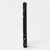 きらめくダイヤモンドのティアラのハートのiPhone 5の場合 Case-Mate iPhoneケース (裏面/左)