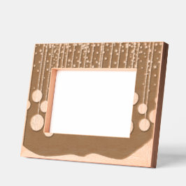 きらめくダングルレーザエッチング写真フレーム レーザー彫刻フレーム