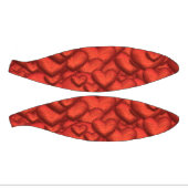 きらめくハート深い赤 ミニバスケットボール (パネル)