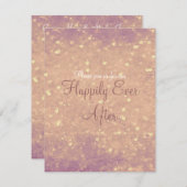 きらめくハート 招待状 (正面/裏面)