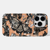 きらめくバタフライガーデンエレガント自然 Case-Mate iPhoneケース (裏面 (横))