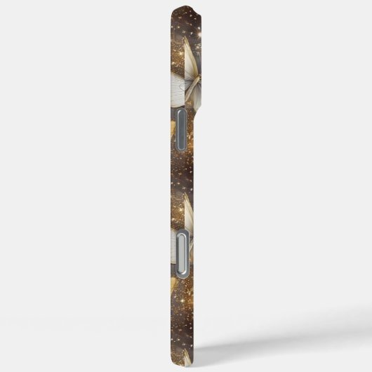 きらめくバタフライケース Case-Mate iPhoneケース (裏面 / 右)