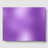 きらめくパープルバック&パープルローレルリース ゲストブック (裏面)