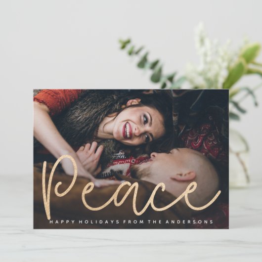 きらめくピースフォトカード シーズンカード (スタンド正面)