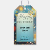 きらめくフローラおもしろい ギフトタグ (正面)