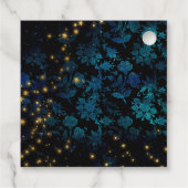 きらめくブルーベルベットのデビュー フェイバータグ (裏面)