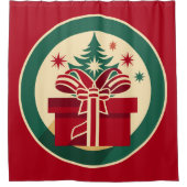 きらめくボックスシャワーカーテン シャワーカーテン (正面)