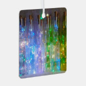 きらめくボトルセラミックオーナメント メタルオーナメント (正面右)