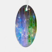 きらめくボトルセラミックオーナメント メタルオーナメント (正面右)