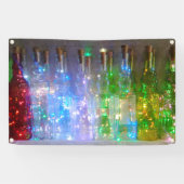 きらめくボトル2.5' x 4'屋外バナー 横断幕 (横)