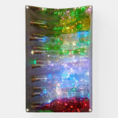 きらめくボトル2.5' x 4'屋外バナー 横断幕 (縦)