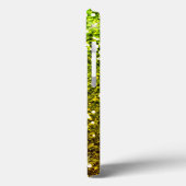 きらめくライトグリーン金ゴールドグリッター Case-Mate iPhoneケース (裏面 / 左)