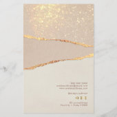 きらめくリッピング紙価格表フライヤー チラシ (裏面)