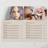 きらめくリップ紙サービスメニューカタログ (裏面)