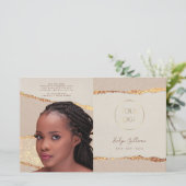 きらめくリップ紙2折パンフレット (スタンド正面)