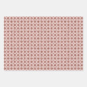 きらめくローズゴールド ラッピングペーパーシート (正面3)