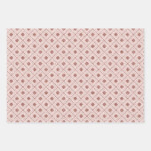 きらめくローズゴールド ラッピングペーパーシート (正面)