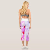 きらめく三角形のスペクトル カプリレギンス (裏面)