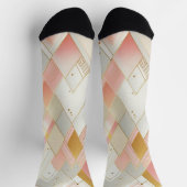 きらめく三角形のスペクトル ソックス (上部)