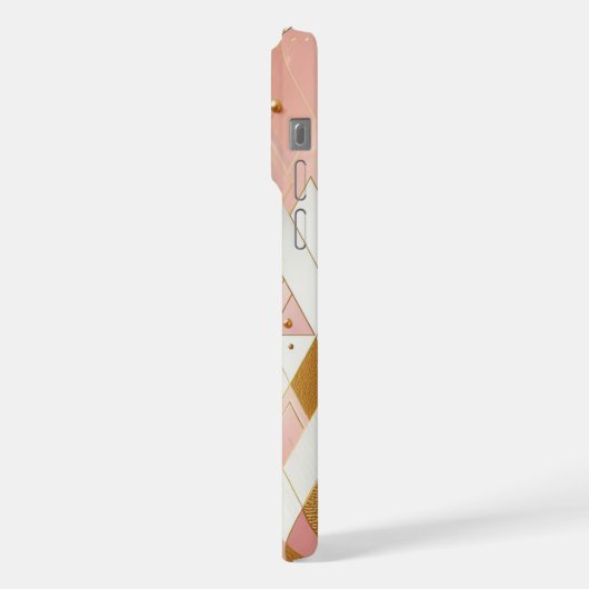 きらめく三角形のスペクトル iPhoneケース (左側面)